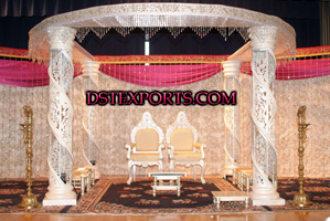 NEW  FIBER CRYSTAL MANDAP