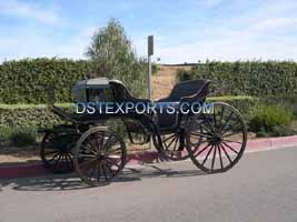 BLACK VIS A VIS VICTORIA CARRIAGE