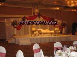 ASIAN WEDDING RECEPTION STAGE