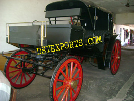 NEW BLACK VICTORIA CARRIAGE