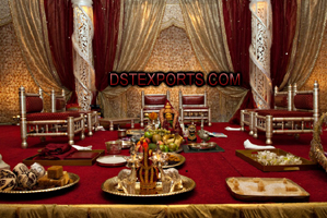 WEDDING HEAVY EMBRODRY BACKDROP