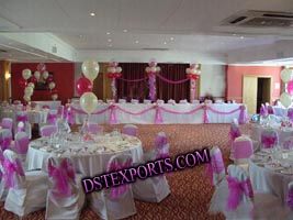 LATEST BANQUET HALL CHAIR COVERS