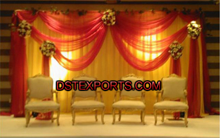 WEDDING DESIGNER GOLDEN CHAIRS