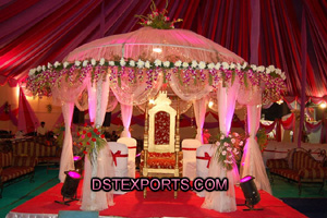 WEDDING FLORAL DULHA STAGE