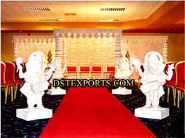 WEDDING ENTERANCE GANEHA STATUES