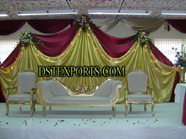 LATEST INDIAN WEDDING SOFASET