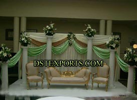 ASIAN WEDDING GOLD SOFA SET