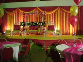 WEDDING SANKHEDA SWING WITH FLOWER DECORATIONS