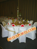 BANQUETHALL CHAIR COVER WITH TISSUE SASHAS