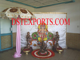 WEDDING STAGE GANESHA BACKDROP