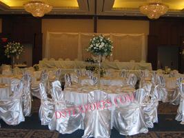 WEDDING NEW SILVER CHAIR COVER