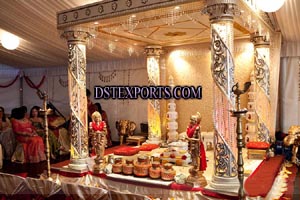 LATEST WEDDING CARVED CRYSTAL MANDAP