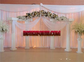 WEDDING WHITE ROMAN PILLARS