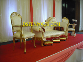 LATEST WEDDING STAGE SOFA SET