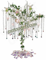 WEDDING CRYSTAL DECORATED TREE 1