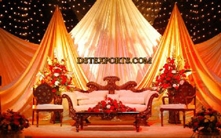 ASIAN WALIMA ANTIQUE STAGE