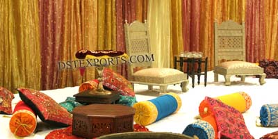 WEDDING MEHANDI STAGE SET