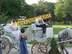 BRITISH WEDDING WHITE CARRIAGE