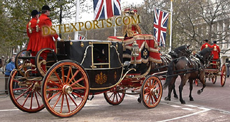 ROYAL GOLDEN HORSE CARRIAGE