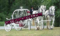 DOUBLE HORSE CINDERALLA CARRIAGE