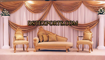 ELEGENT ASIAN WEDDING FURNITURES STAGE