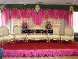 WEDDING PINK THEEM STAGE SET