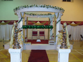 WEDDING SQUARE ROMAN PILLARS MANDAP