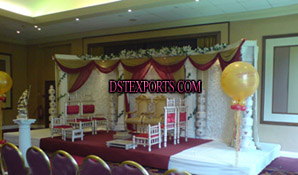 ROMAN PILLARS WEDDING STAGE