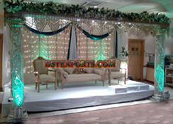 ASIAN WEDDING FIBER CRYSTAL STAGE