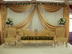 ASIAN WEDDING GOLD FURNITURE