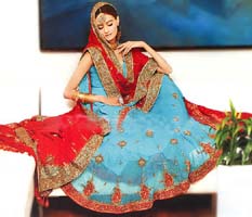 INDIAN WEDDING DESIGNER MUSLIM LEHENGA