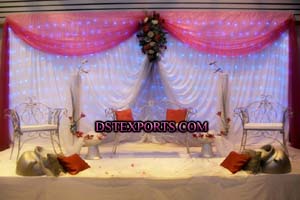 WEDDING PINK STAGE SET