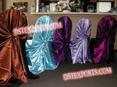 WEDDING DESIGNER COLOURFUL CHAIR COVERS