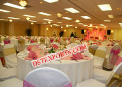 WEDDING BANQUET HALL NEW CHAIR COVERS