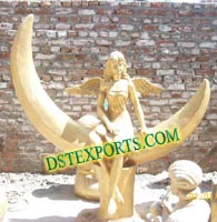 WEDDING FIBER PARI STATUE