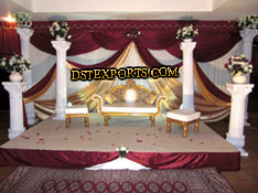 ROMAN WEDDING RECEPTION STAGE
