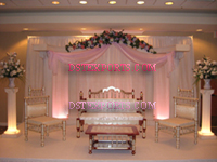 ASIAN  WEDDING SHAHI FURNITURES STAGE