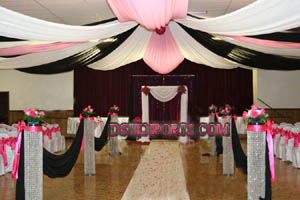 WEDDING DESIGNER AISLEWAY CRYSTAL PILLARS