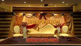 MUSLIM WEDDING RECEPTION STAGE SET