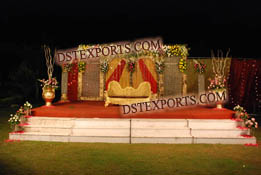 INDIAN WEDDING CRYSTAL STAGE SET