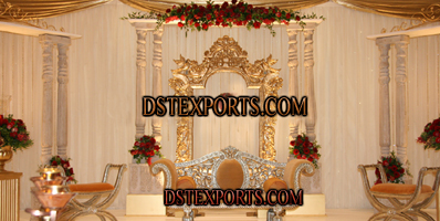 LATEST ASIAN WEDDING STAGE SET