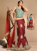 INDIAN WEDDING PARTYWEAR LEHENGA CHOLI