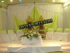 INDIAN WEDDING DULHA DULHAN CHAIRS