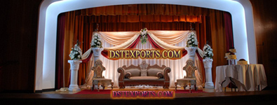 ASIAN WEDDING ELEGENT STAGE SET