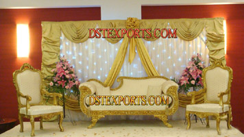 ASIAN WEDDING GOLD FURNITURES