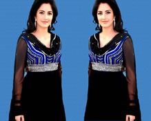 BOLLYWOOD KATRINA BLACK SUIT