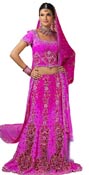 BEAUTIFUL WEDDING PINK LEHENGA CHOLI