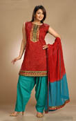 WEDDING PUNJABI SALWAR SUIT WITH DUPATTA