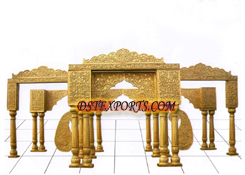 ROYAL WEDDING GOLD MANDAP