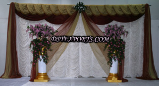 DESIGNER WEDDING STAGE BACKDROPS